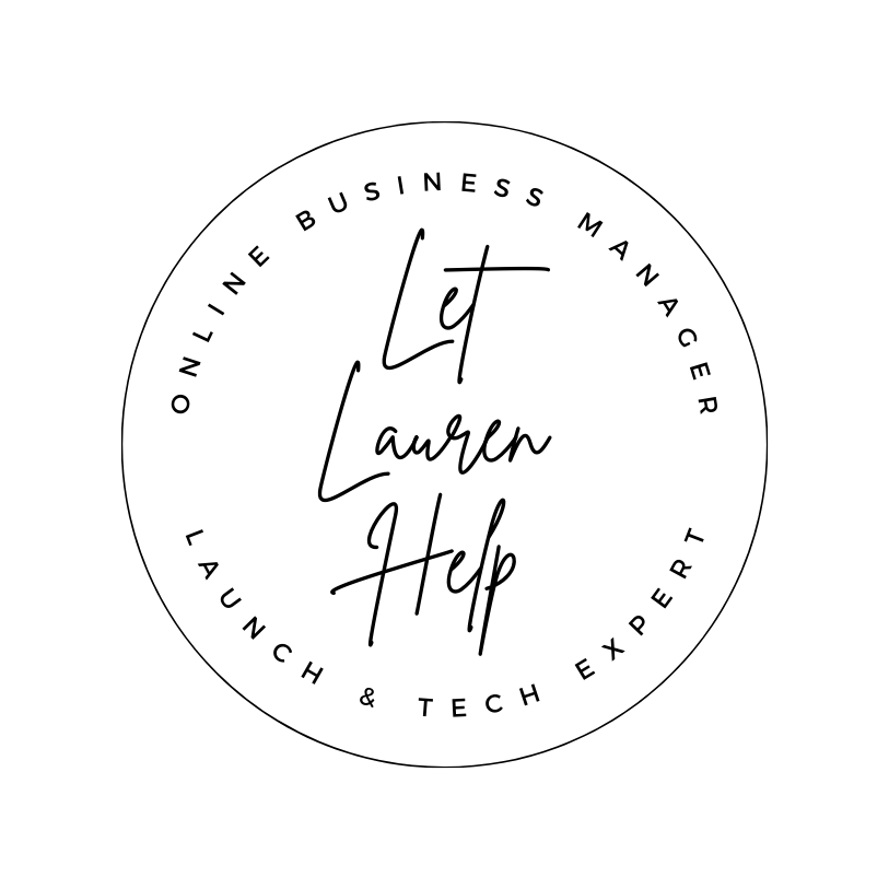 Let Lauren Help Logo